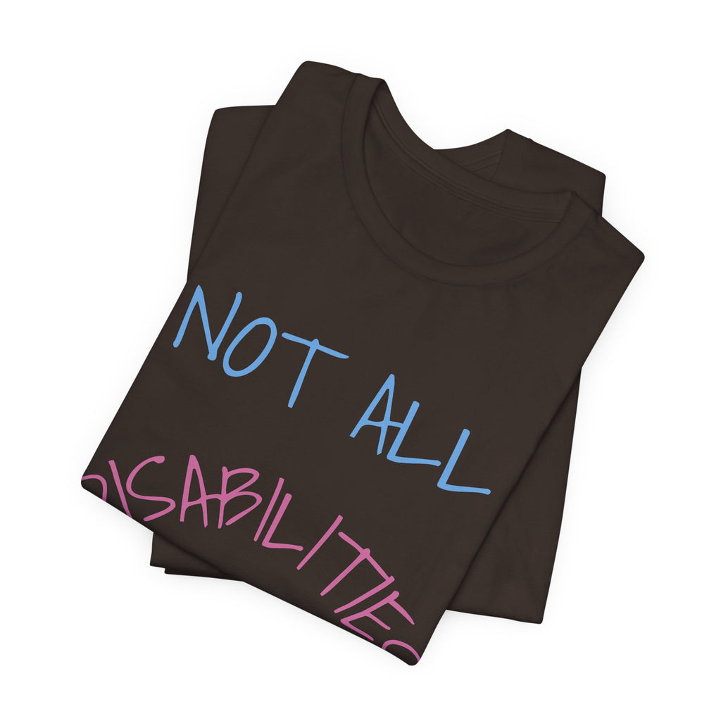 Copy of CDK13 Genetic Mutation Support T-Shirt — "Not All Disabilities Are Visible" Awareness Tee