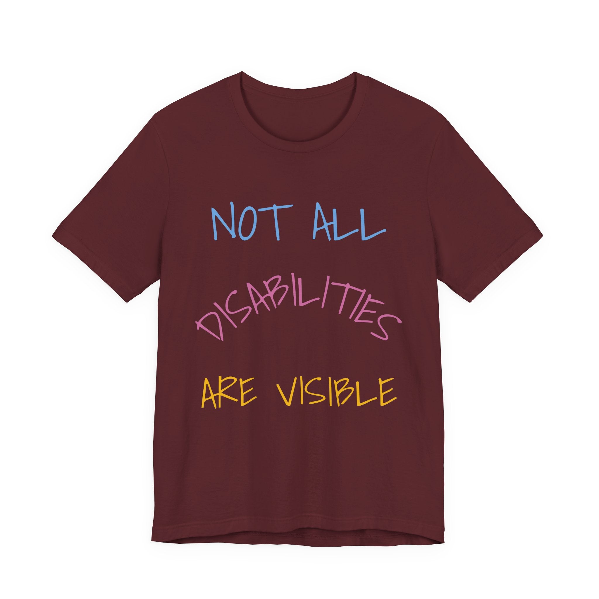 Copy of CDK13 Genetic Mutation Support T-Shirt — "Not All Disabilities Are Visible" Awareness Tee