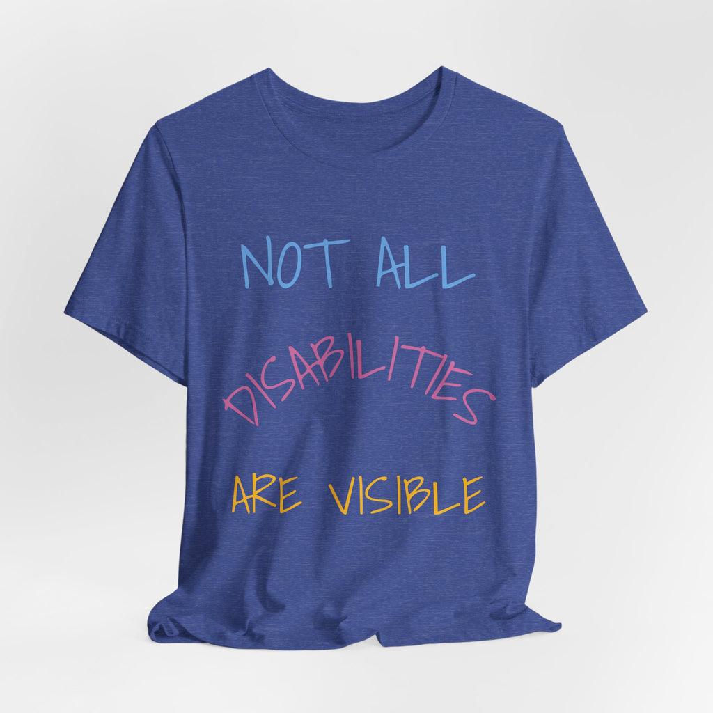 Copy of CDK13 Genetic Mutation Support T-Shirt — "Not All Disabilities Are Visible" Awareness Tee