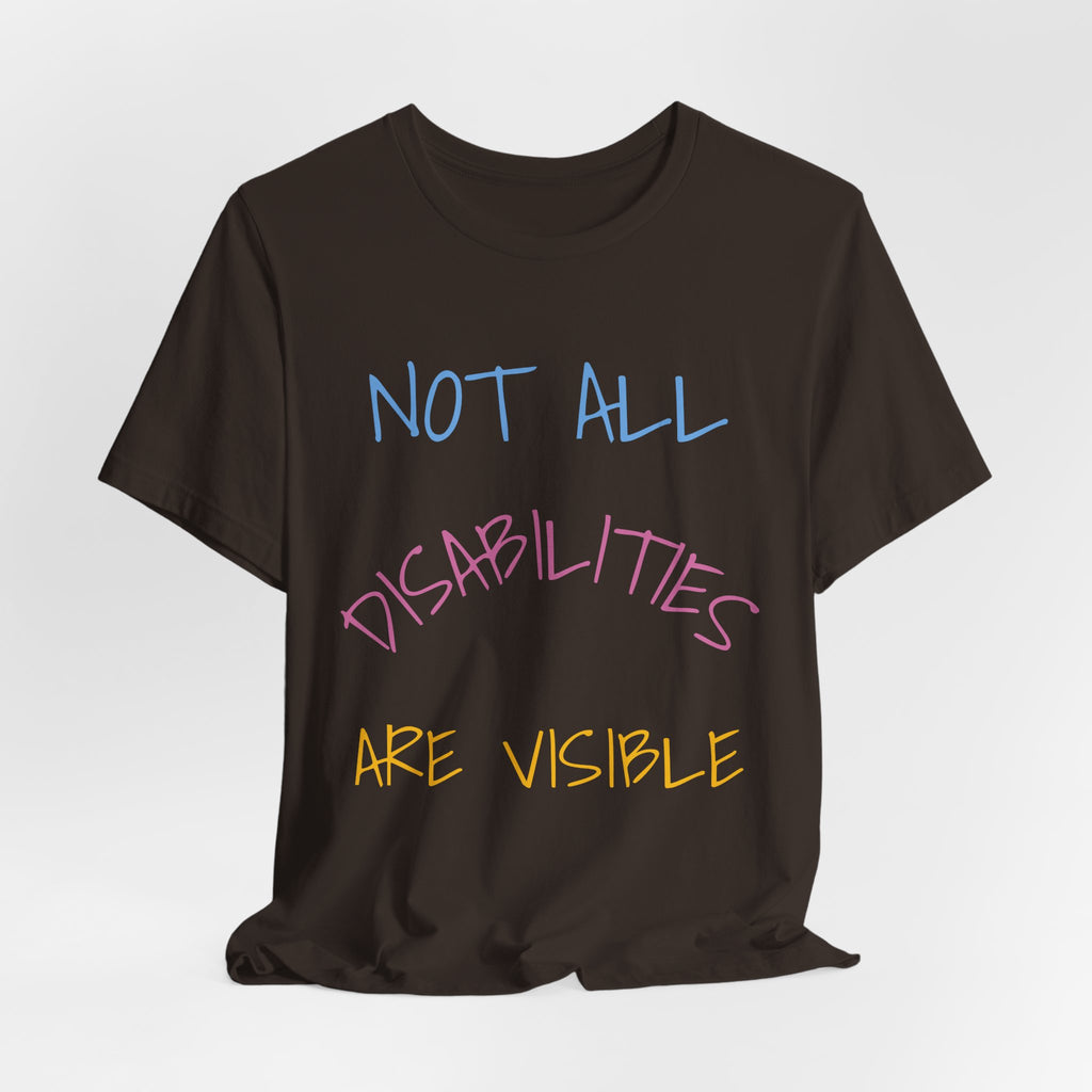 Copy of CDK13 Genetic Mutation Support T-Shirt — "Not All Disabilities Are Visible" Awareness Tee