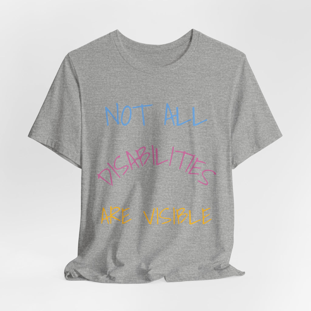 Copy of CDK13 Genetic Mutation Support T-Shirt — "Not All Disabilities Are Visible" Awareness Tee